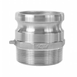 1/2" Cam and Groove Coupling, Stainless Steel