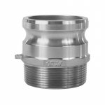 1/2" Cam and Groove Coupling, Stainless Steel