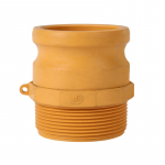 1-1/4" Cam and Groove Coupling, Ny-Glass
