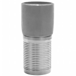 1" 316 Stainless Steel Weld Bevel Crimp Nipple