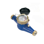 MJ/MJH-Series Pulse Meter, Reed Switch, 1"