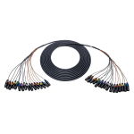 Snake Cable 16-Channel XLR M - XLR F, 6 Foot