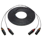 Snake Cable XLR Male/Female 18" Fanout, 150 ft