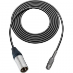Audio Cable 3-Pin XLR M - TRS F, 75 Foot, Black