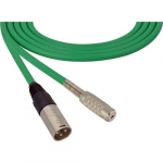 Audio Cable 3-Pin XLR M - TRS F, 75 Foot, Green