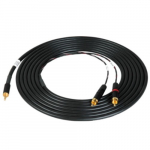 Audio Y-Cable, RCA Male, 10'