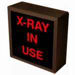 SBL77R-270/12-24VDC X-Ray In Use LED Sign