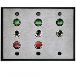 TG332 SPDT/24VDC 3 Gang Switch