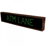 TCL734G-121/120-277VAC ATM Lane LED Sign