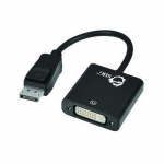 DisplayPort to DVI M F Adapter Converter, Black