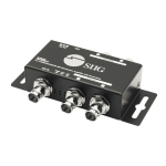 12G SDI Distribution Amplifier, 1 Input / 4 Output