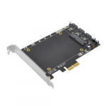 PCI Express SATA 6Gbps Adapter, SSD Socket