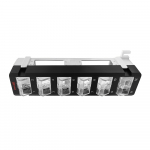 12 Port Black Unloaded UTP Keystone Patch Panel