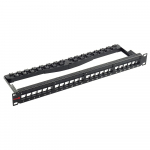24 Port Unloaded UTP Keystone Patch Panel