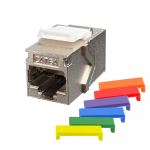 10G STP Keystone Feed-Thru Coupler