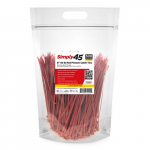 8" 40lb UV Red Plenum Cable Ties 500 pc