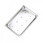 Mayo Tray Perforated 10" x 6-1/2" x 3/4"