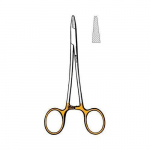 Baumgartner Needle Holder, 5-1/4" Serrated