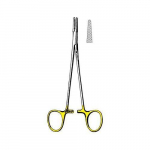 Tungsten Carbide Crile-Wood Needle Holder 14", Serrated