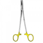 Tungsten Carbide Cooley Microvascular Needle Holder 8"