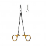 Ryder Micro Needle Holder, 5" Serrated
