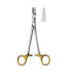 Olsen-Hegar Needle Holder 4-3/4", Serrated