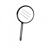 Non-Sterile #5 Mouth Mirror