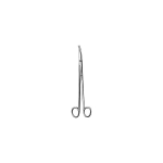 Reynolds Dissecting Scissors, 6", Curved Serrated