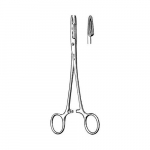 Sklarlite Olsen-Hegar Needle Holder, 5-1/2" Serrated
