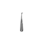 Bruns Bone Curette, 9", Oval #0 Straight