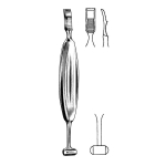 Alexander Elevator, 8-1/4" Serrated, Double Ended