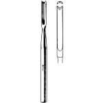Ballenger Chisel, 6", V-Shaped, 4mm Wide