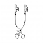 Adson-Beckman Retractor, Sharp, 12"