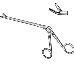 Spurling Rongeur Intervertebral Disc, Upward, 7-3/4"