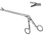 Lo-ve-Gruenwald Rongeur Intervertebral Disc Downward 6"