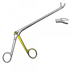 Cushing Rongeur, 1.5 mm x 10 mm, Downward, Reusable, 9"