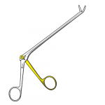 Cushing Rongeur, 6 mm x 10 mm, DLC Carbon, 5-1/8"