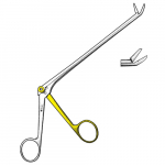 Cushing Rongeur, 2 mm x 10 mm, UP, Detachable, 7"
