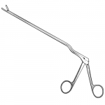 Cushing Rongeur, Bayonet, 2 mm x 10 mm, Straight