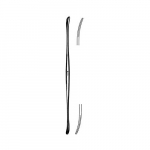 7-1/4" Slight Curve Blunt #5 Dissector with Double End