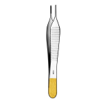 Adson TC Tissue Forceps, 4-3/4"