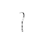 Deaver Retractor, 13", #2 without Handle 1"