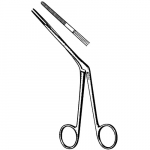 Westmacott Nasal Tampon Forceps, Serrated, Angled, 8"