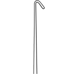 Micro Laryngeal Probe, 9-1/2", 120 Degree