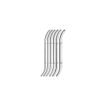 Hank Uterine Dilator Set w/o Khaki Roll