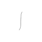 Hank Uterine Dilator, 17/19 French