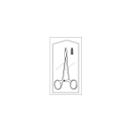 Merit Sterile Derf Needle Holder, 4-3/4"