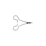 Wireform Needle Holders, Smooth, 5-1/4", Serrated