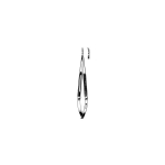 Micro Surgery Needle Holder, 6", Curved, RH