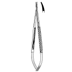 Toledo Micro Needle Holder, 7", Curved